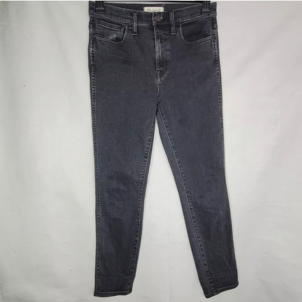 Madewell 10” High Rise Skinny Jeans Sz 26 MINT - Picture 3 of 13